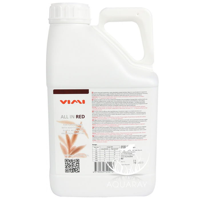 VIMI ALL IN RED Kompletny nawóz podstawowy z azotem i fosforem 5L 5000ml